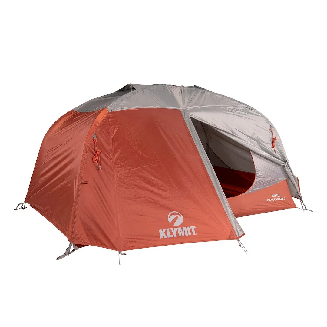 09C3RD01C – KLYMIT Tent, Ground Tent 86 Inch Length x 75 Inch Width x 52 Inch Height Sleeps 3 Adults Polyester Soft S...